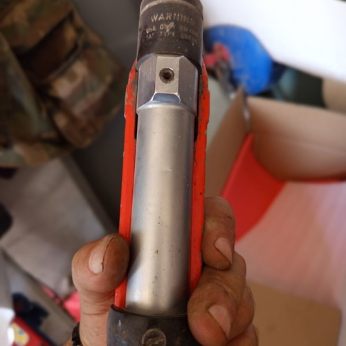 Nail gun used with steel nails cartridge