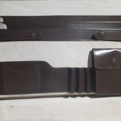 Nicki Leather Collection Vintage leather briefcase brown new