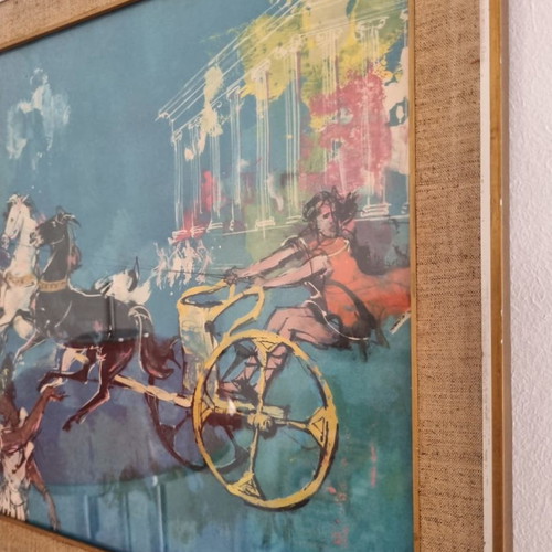 Painting used, old