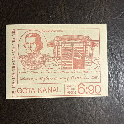 Swedish Stamp Set 1979 Upptäck Sverige, new condition