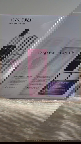 BRAND NEW Lancome Face Routine Gift Set με 5 Προϊόντα Ομορφιάς της Επιδερμίδας Προσώπου