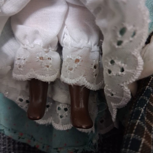 Vintage porcelain dolls, set