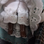 Vintage porcelain dolls, set