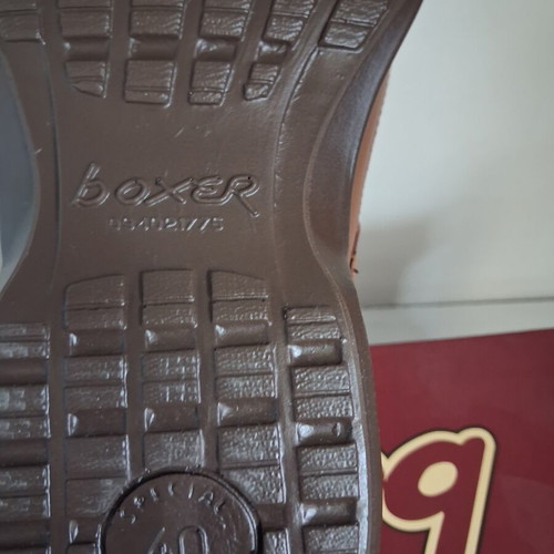 Boxer men's shoes size 40 new, genuine leather