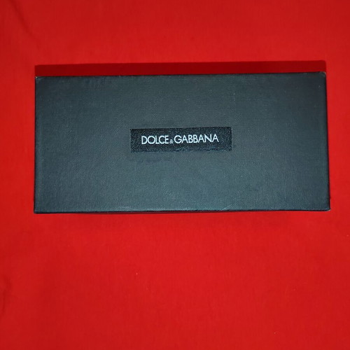 Dolce & Gabbana full glasses case set like new, black