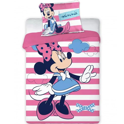 Disney Minnie Crib Bedding Set 100×135 New, Cotton