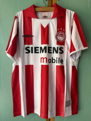 Φανέλα Rivaldo Ολυμπιακός εμφάνισης, μέγεθος medium-large, κατάσταση 9/10