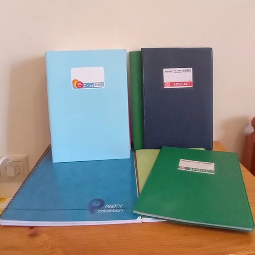Pack of 15 new school notebooks