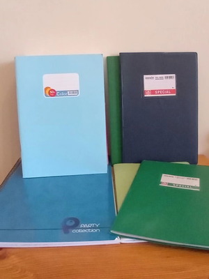 Pack of 15 new school notebooks