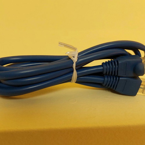 Ethernet cable new, blue, unused