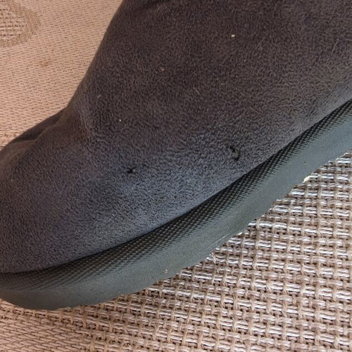 Haqyyia boots used, warm with fur lining, size 37, gray