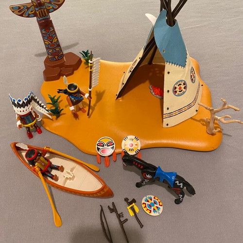 Playmobil Western Indians set used