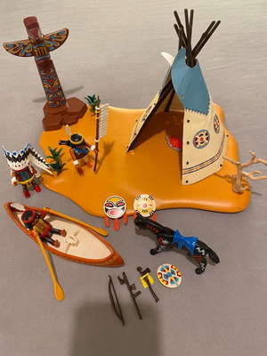 Playmobil Western Indians set used