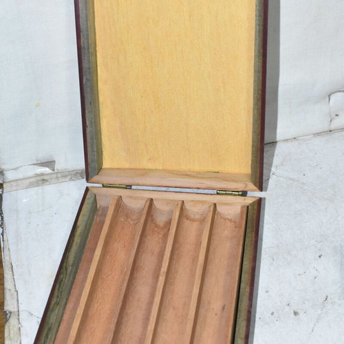 Cohiba wooden cigar humidor used, collectible box