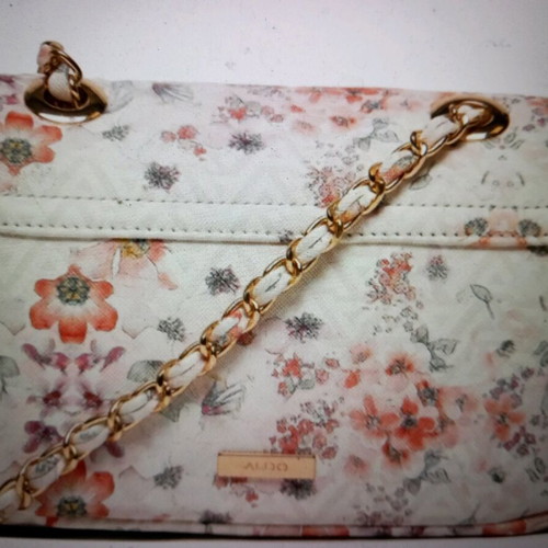 Aldo floral small shoulder bag like new