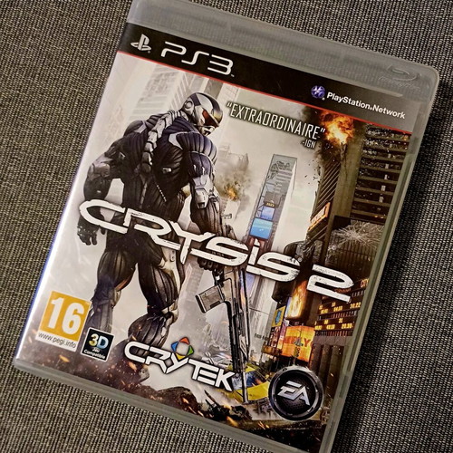 Crysis 2 PlayStation 3 used, complete and in excellent condition