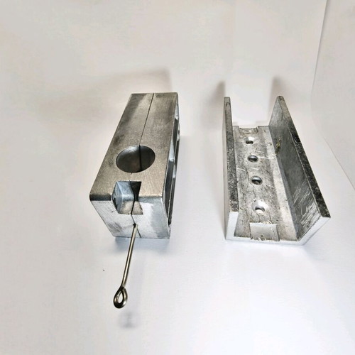 Gemini Surf Casting Pencil Mold used with Clamp and Accessories