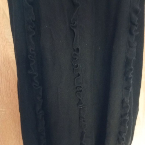 Φόρεμα Sonia Rykiel for H&M μαύρο βαμβακερό πλεκτό μέγεθος XL σαν καινούργιο