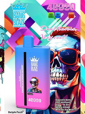Νέο Bang Blaze 40.000 puffs με 2 γεύσεις, disposable vape
