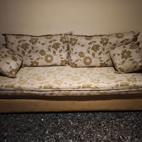 Sofa bed three-seater with mechanism, like new