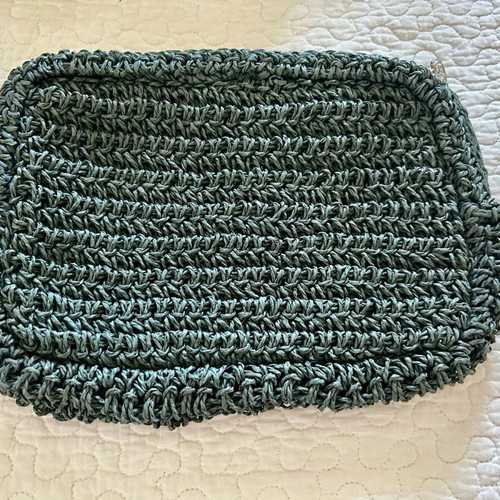 Apivita toiletry bag knitted cypress like new