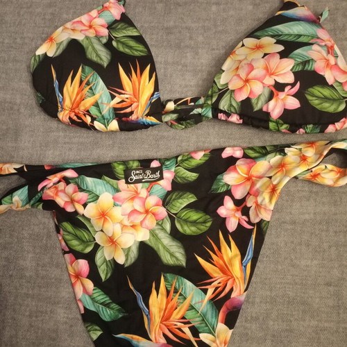 MC2 Printed Bikini like new, colorful, size S