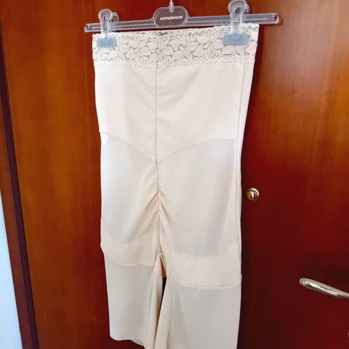 Women's full-body shaping bodysuit new, beige, size Large
