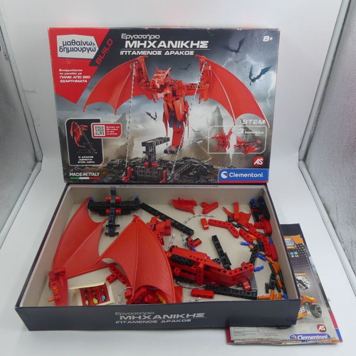 Clementoni Flying Dragon Engineering Workshop used