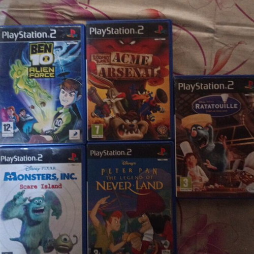 PlayStation 2 game bundle, 5 titles