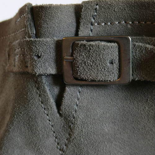 Biker boots suede Hush Puppies like new, gray