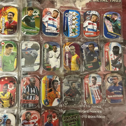 Football Tazos new
