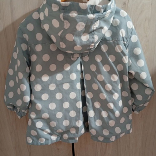 Zara jacket thin for 3-4 years like new, white and blue
