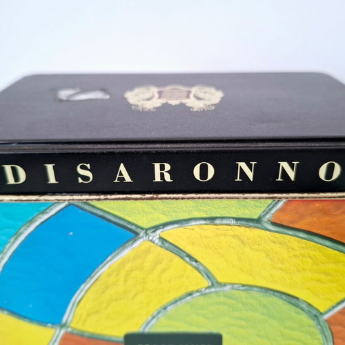 Disaronno vintage metal box used