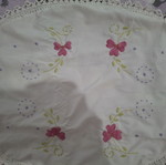 Handmade embroidered table runner