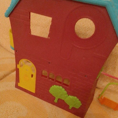 Polly Pocket Polly's House used with swing