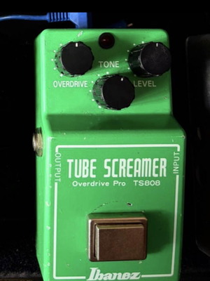 Ibanez TS 808 guitar pedal used, original Japan chip '95 with box
