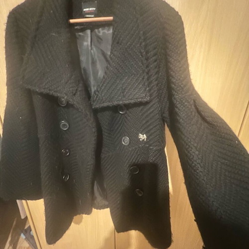 Miss Sixty women's coat used with unique sleeve