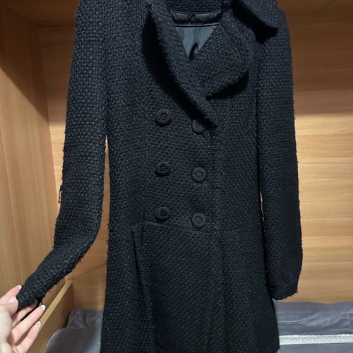 Morgan de toi coat like new, black, size M