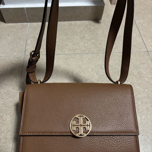 Tory Burch crossbody bag brown like new