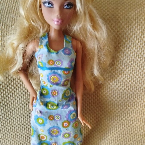 Mye Scey Barbie doll by Mattel, like new, blonde protagonist