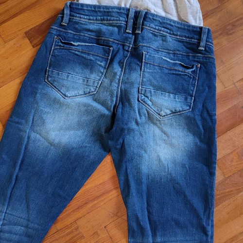 Mamalicious maternity jeans used small blue size 34
