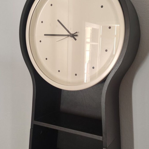 Vintage IKEA floor clock like new, analog