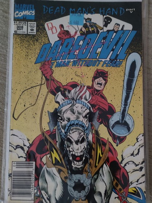 Daredevil #308 Marvel comic 1992