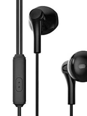 XO EP39 Half In-ear Handsfree 1.15m Black made to order