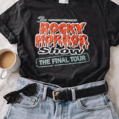 Vintage black Rocky Horror Show t-shirt like new