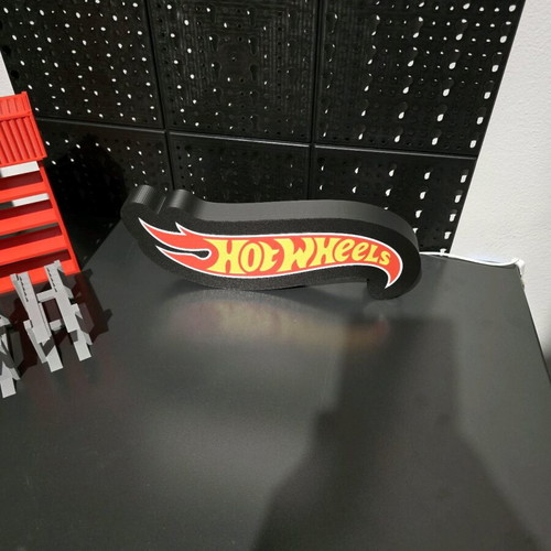 ed printed Hot Wheels Lamp