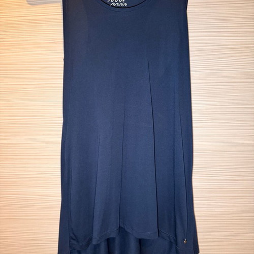 Funky Buddha sleeveless long top like new, blue
