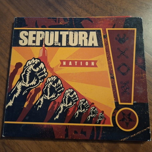 Sepultura Nation Ltd Digipak CD used, metal