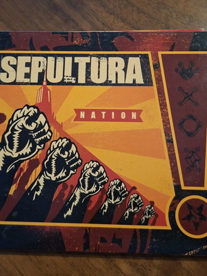 Sepultura Nation Ltd Digipak CD used, metal