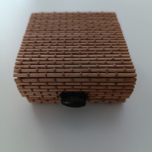 Small bamboo decorative box like new